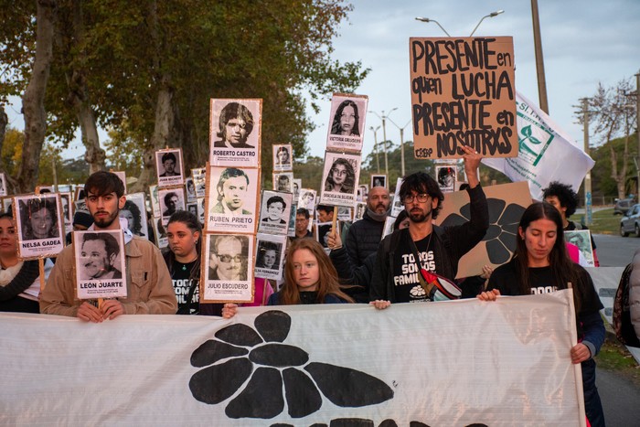 Marcha del Silencio, en Colonia del Sacramento (archivo). · Foto: Ignacio Dotti