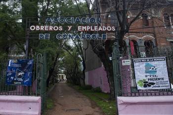 Asociación de Obreros y Empleados de Conaprole, en Montevideo (archivo). · Foto: Alessandro Maradei