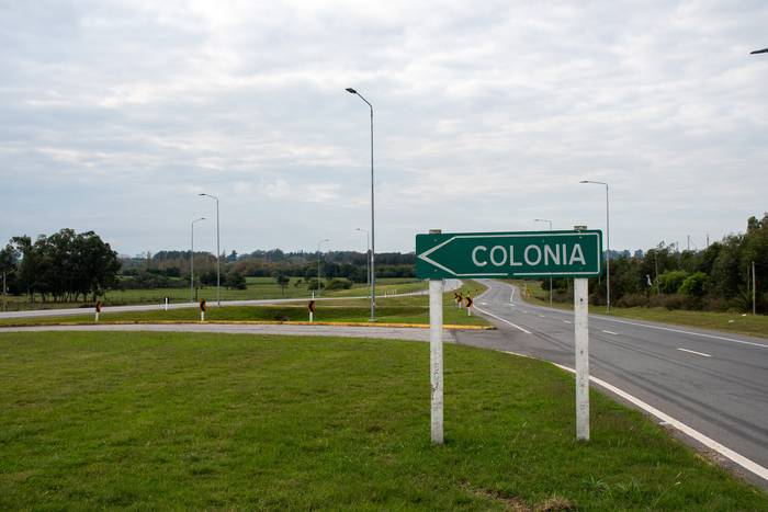 Ruta 1 en el departamento de Colonia (archivo, junio de 2023). · Foto: Ignacio Dotti