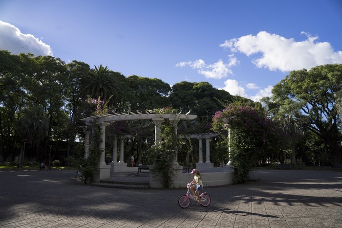 Plaza Sarandí en Durazno (archivo, febrero de 2019). · Foto: Mariana Greif