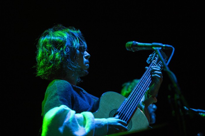 Recital de Caetano Veloso en el Antel Arena. (archivo, junio de 2023) · Foto: Camilo dos Santos