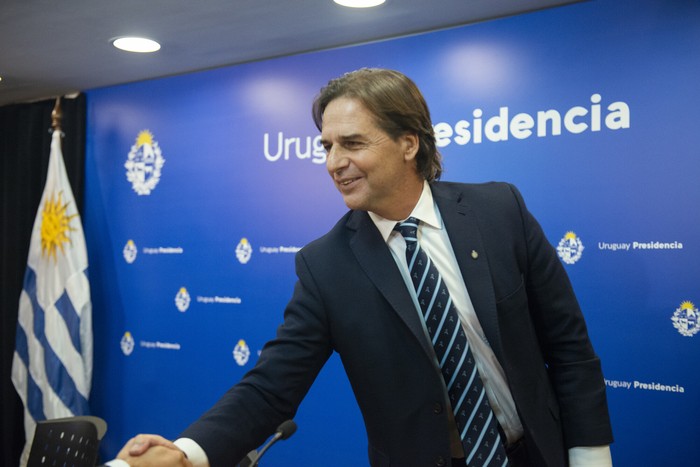 Luis Lacalle Pou (archivo, 2023). · Foto: Alessandro Maradei