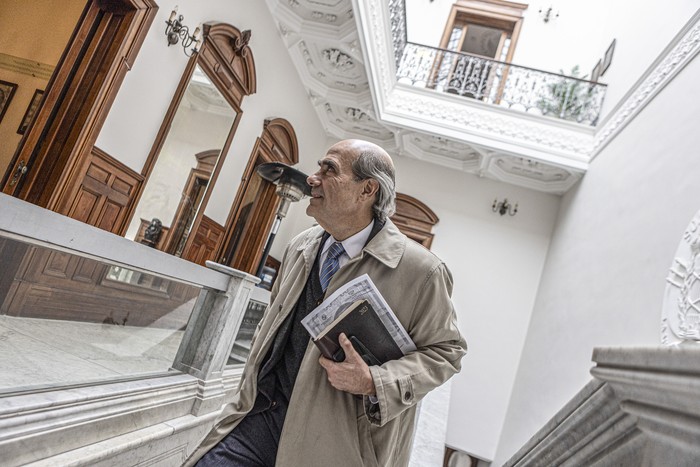 Pablo Abdala, en la Casa del Partido Nacional. (archivo, 2024) · Foto: Ernesto Ryan