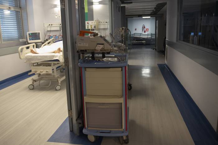 CTI del Hospital de Clínicas (archivo, julio de 2023). · Foto: Alessandro Maradei
