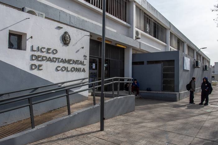 Liceo departamental 1 de Colonia (archivo, julio de 2023).