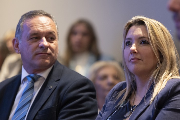 Álvaro Delgado y Valeria Ripoll (archivo). · Foto: Camilo dos Santos