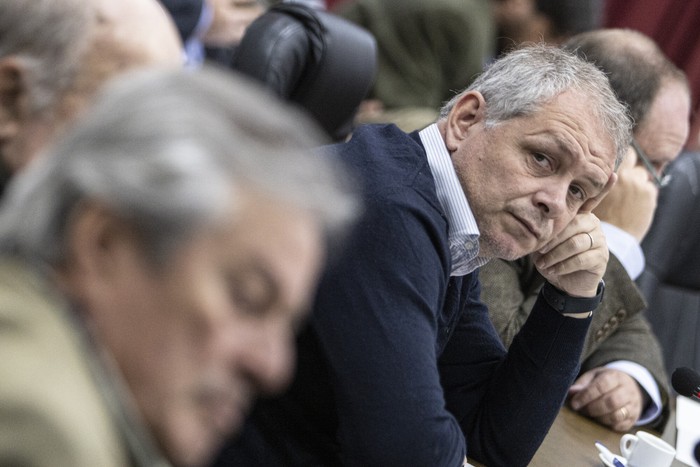 Guillermo López, durante un Congreso de Intendentes (archivo, 2023). · Foto: Ernesto Ryan