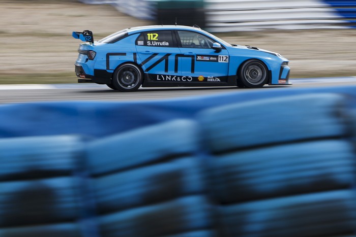 Santiago Urrutia, durante el  TCR World Tour, en el autódromo victor Borrat Fabini, de El Pinar (archivo, 2023). · Foto: Camilo dos Santos