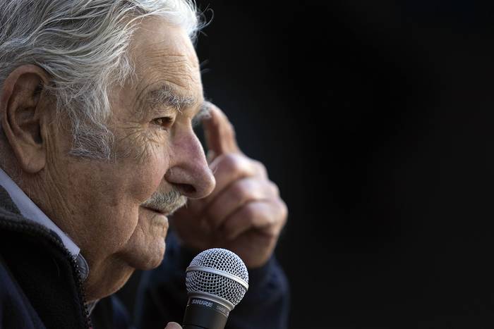 José Mujica (archibo, agosto de 2023) · Foto: Camilo dos Santos