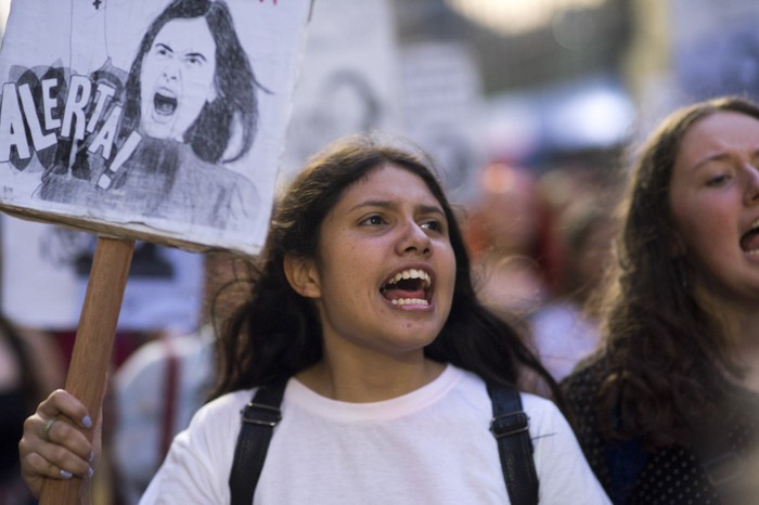 Alerta feminista. (archivo, diciembre de 2019) · Foto: Mariana Greif