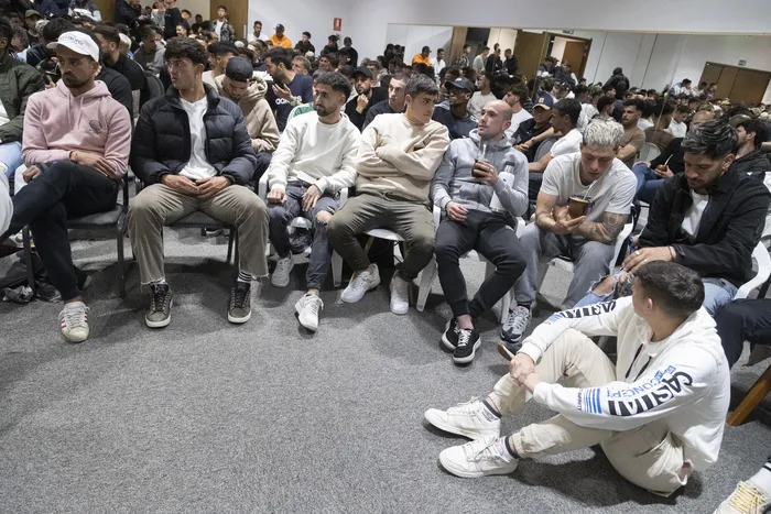 Asamblea de la Mutual de Fútbol (archivo, octubre de 2023) · Foto: Camilo dos Santos