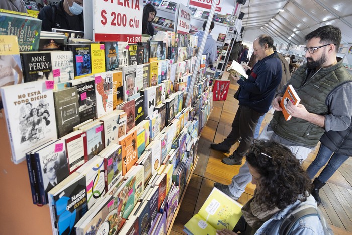 45ª Feria Internacional del Libro, en la Intendencia de Montevideo (archivo, 2023). · Foto: Camilo dos Santos