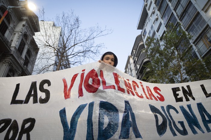 Marcha por la convivencia y vida digna (archivo, octubre de 2023). · Foto: Camilo dos Santos