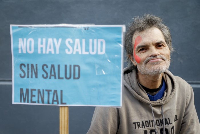 Marcha por la salud mental (archivo, octubre de 2023). · Foto: Camilo dos Santos