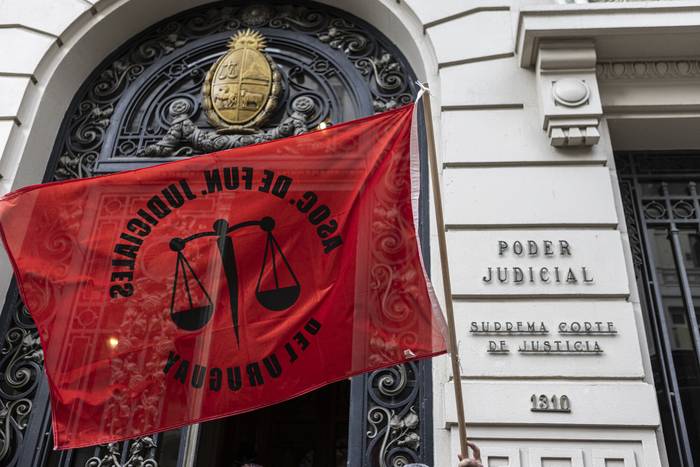 Suprema Corte de Justicia, en el centro de Montevideo (archivo, octubre de 2023). · Foto: Ernesto Ryan