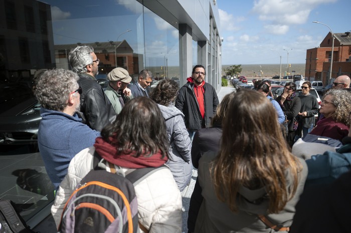 Reunión del Sindicato de Docentes de Formacion en Educación. · Foto: Alessandro Maradei