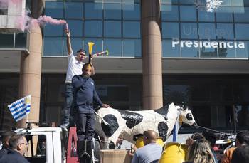 Federación de Trabajadores de la Industria Láctea (archivo, octubre de 2023). · Foto: Alessandro Maradei