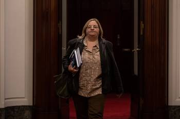 Graciela Bianchi en el Parlamento (archivo, 2023). · Foto: Rodrigo Viera Amaral
