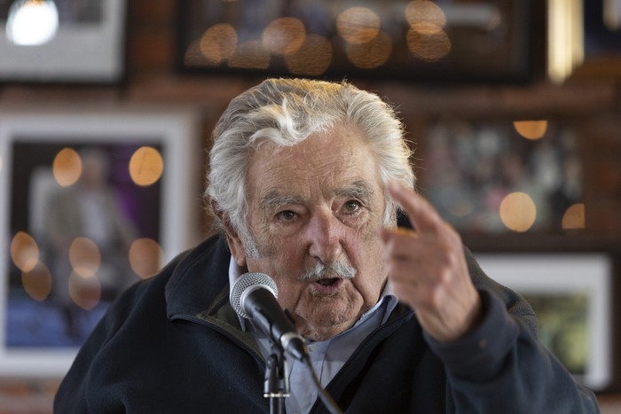 José Mujica (archivo, 2023). · Foto: Camilo dos Santos