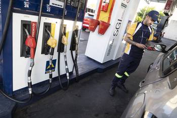 Estación de Servicio en Montevideo (archivo, octubre de 2023). · Foto: Camilo dos Santos