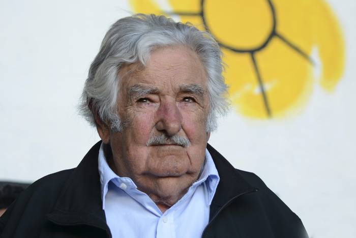 José Mujica, durante el Plenario del Frente Amplio, el sábado 18 en Maldonado. · Foto: Virginia Martínez  Díaz