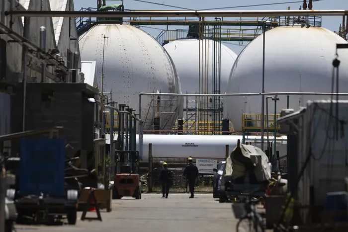 Refinería de Ancap (archivo, noviembre de 2023). · Foto: Ernesto Ryan