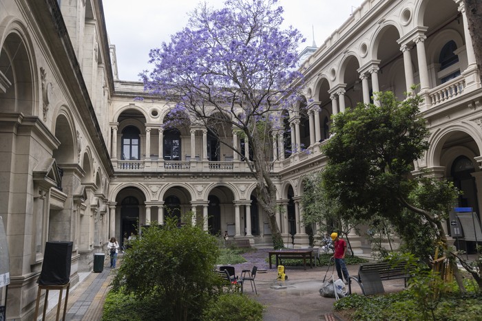 Universidad de la República, en Montevideo (archivo). · Foto: Ernesto Ryan