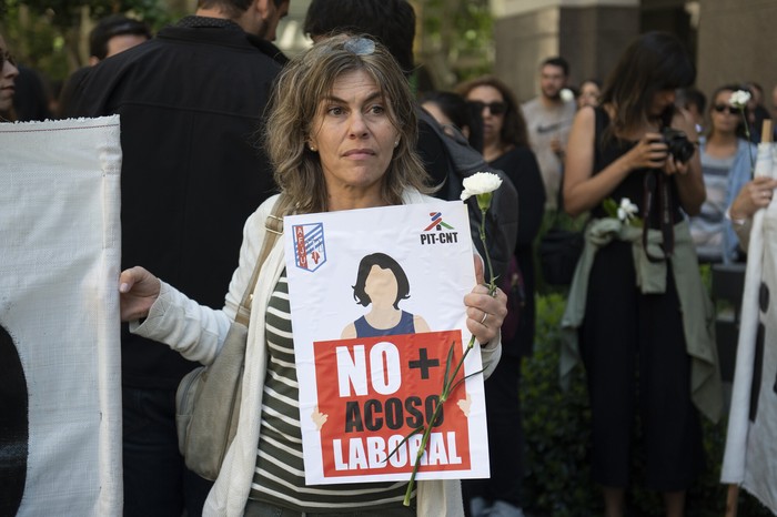 Movilización frente a la Suprema Corte de Justicia. (archivo, 2023) · Foto: Alessandro Maradei