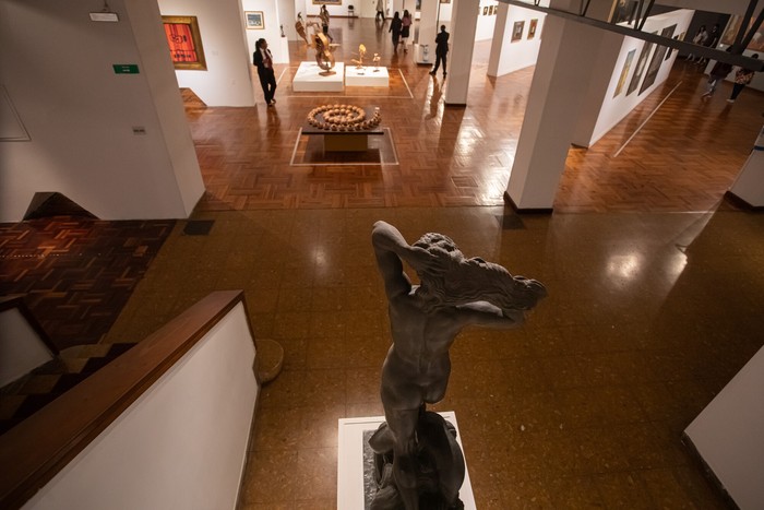 Museo Nacional de Artes Visuales (archivo, diciembre de 2023). · Foto: Rodrigo Viera Amaral