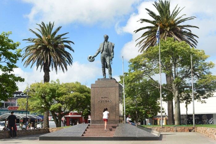 Plaza San Fernando de Maldonado (archivo). · Foto: Virginia Martínez  Díaz