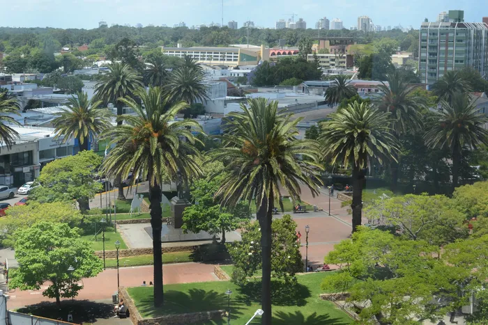 Plaza San Fernando de Maldonado (archivo, diciembre de 2023) · Foto: Virginia Martínez  Díaz
