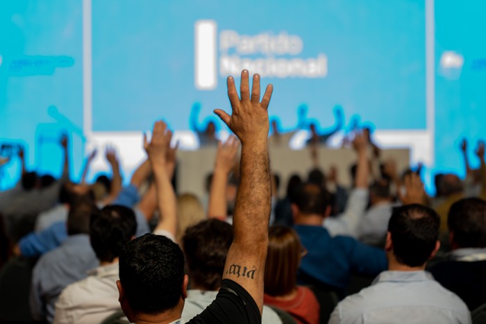 Convención del Partido Nacional (archivo, 2023). · Foto: Martín Varela Umpiérrez