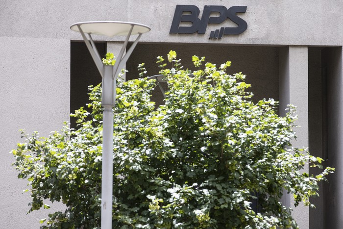 Banco de Previsión Social, en Montevideo (archivo). · Foto: Ernesto Ryan