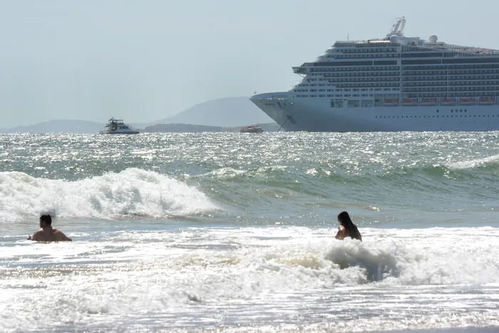 Parada 12 de la playa Mansa, Punta del Este (archivo). · Foto: Virginia Martínez  Díaz