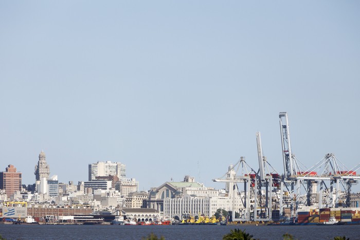 Puerto de Montevideo (archivo, enero de 2024). · Foto: Camilo dos Santos
