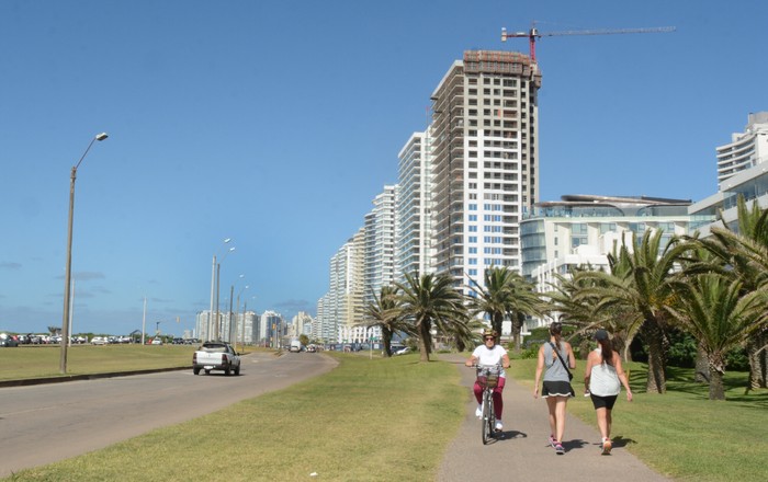 Punta del Este (archivo, enero de 2024). · Foto: Virginia Martínez  Díaz