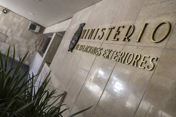 Ministerio de Relaciones Exteriores, en Montevideo. · Foto: Ernesto Ryan