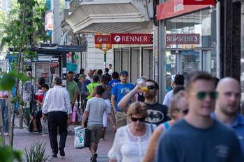 Avenida 18 de Julio de Montevideo (archivo). · Foto: Rodrigo Viera Amaral
