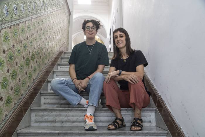 Laura Recalde y Luisina Castelli. · Foto: Camilo dos Santos