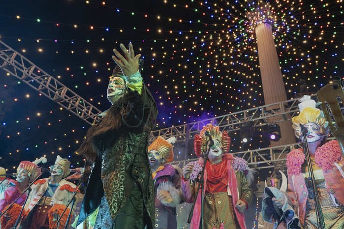 Un Título Viejo, en el Desfile Inaugural del Carnaval 2024. · Foto: Laura Sosa