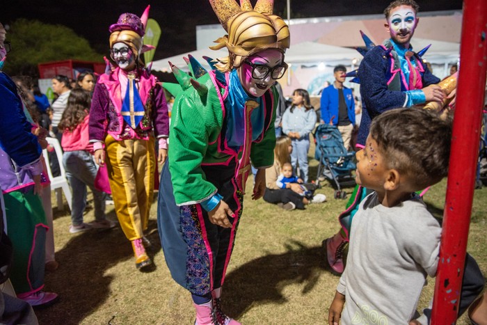 Carnaval de a pie en Villa García (archivo, febrero de 2024) · Foto: Martín Varela Umpiérrez