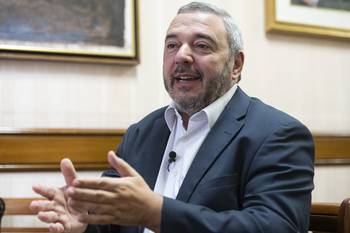 Mario Bergara (archivo, marzo de 2024). · Foto: Alessandro Maradei