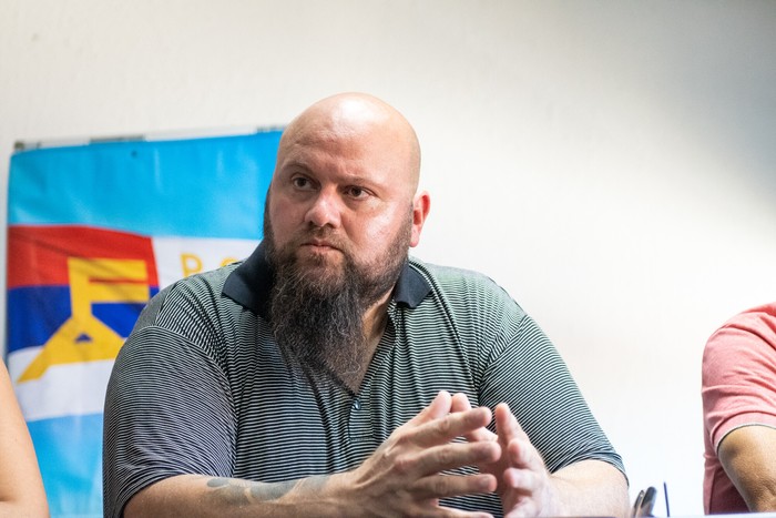 Edil del Frente Amplio, Carlos Fernández · Foto: Ignacio Dotti