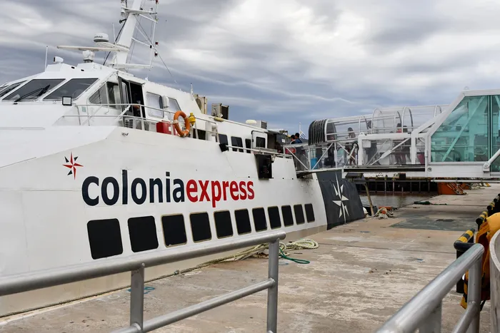Embarcación de Colonia Express (Archivo, 2024) · Foto: Ignacio Dotti