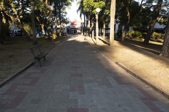 Plaza 19 de Abril, Tacuarembó. · Foto: Alessandro Maradei