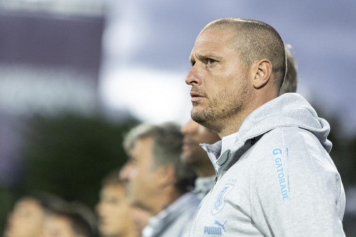 Diego Pérez, asistente técnico de la selección Sub 20.(archivo, marzo de 2024) · Foto: Camilo dos Santos