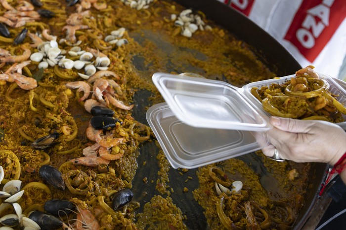 Paella (archivo, marzo de 2024). · Foto: Ernesto Ryan