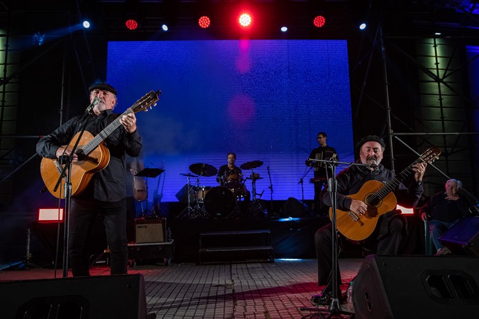 Mario Carrero, Eduardo Larbanois (archivo, 2024). · Foto: Rodrigo Viera Amaral