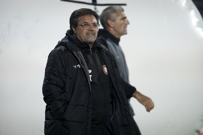 Ricardo Caruso Lombardi, durante el partido Miramar Misiones-Nacional, en el estadio Luis Franzini (archivo, abril de 2024). · Foto: Ramiro Cicao