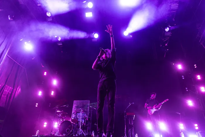 Roberto Musso, vocalista de Cuarteto de Nos (archivo, 2024) · Foto: Rodrigo Viera Amaral